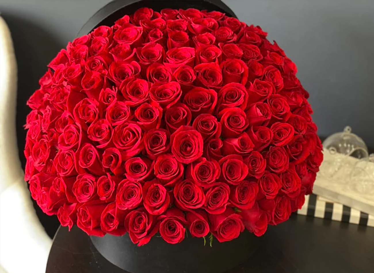 luxurious floral arrangement LA